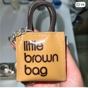 Bloomingdale's Little Brown Bag Keychain